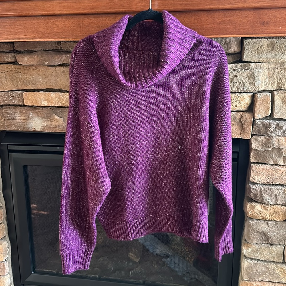 UGG Lylah Roll-neck Sweater Metallic